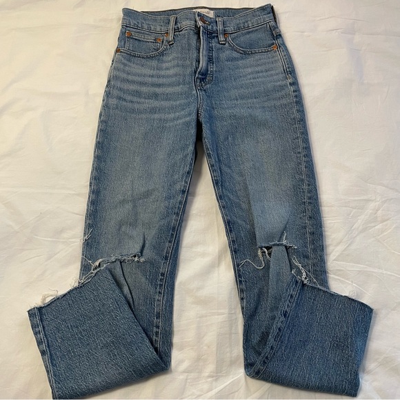 Madewell The Perfect Vintage Cropped Jeans - Picture 1 of 8